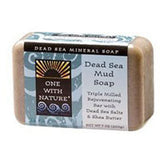 One with Nature, Almond Bar Soap, DEAD SEA MUD, 7 OZ