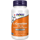 Now Foods, L-Carnitine, 250 mg, 60 Caps