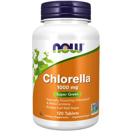 Now Foods, Chlorella, 1000 mg, 120 Tabs