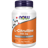 Now Foods, L-Citrulline, 750 mg, 90 Caps