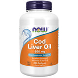 Now Foods, Cod Liver Oil, 650 mg, 250 Softgels