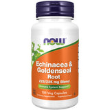 Now Foods, Echinacea & Goldenseal Root, 225 mg, 100 Caps