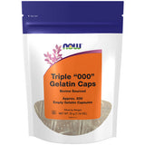 Now Foods, Empty Capsules Gelatin Triple 
