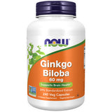 Now Foods, Ginkgo Biloba, 60 mg, 240 Caps