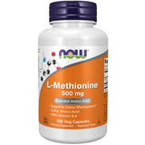 Now Foods, L-Methionine, 500 mg, 100 Caps