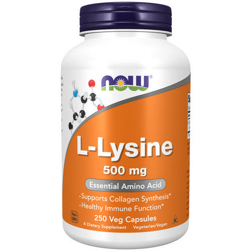 Now Foods, L-Lysine, 500 mg, 250 Caps
