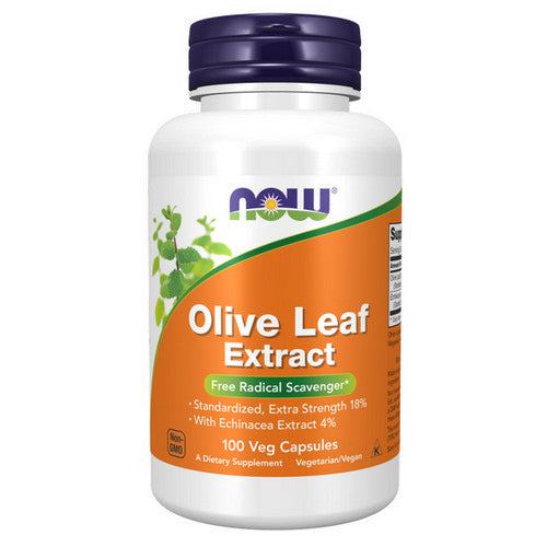 Now Foods, Olive Leaf Extract, 500mg 18%, 100 Vcaps