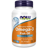 Now Foods, Omega-3, 1000 mg, 100 soft gels