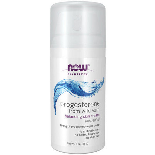 Now Foods, Natural Progesterone Liposomal Skin Cream, 3 OZ