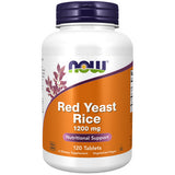 Now Foods, Red Yeast Rice Extract, 1200 mg, 120 Tabs