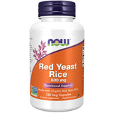 Now Foods, Red Yeast Rice Extract, 600 mg, 120 Vcaps