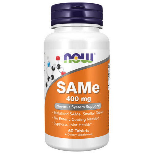 Now Foods, Sam-E, 400 mg, 60 Tabs