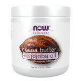 Now Foods, Cocoa Butter With Jojoba Oil, 6.5 oz