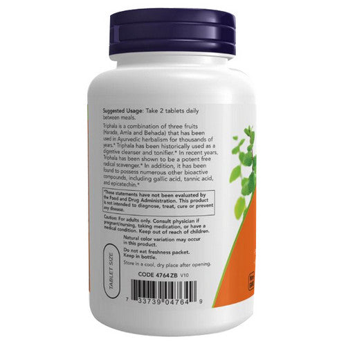 Triphala 120 Tabs By Now Foods