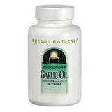 Source Naturals, Garlic Oil softgels, 500 MG, 100 Softgel