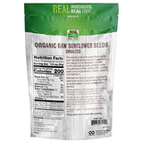 Now Foods, Organic Sunflower Seeds Raw & Unsalted, 16 oz.