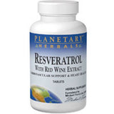 Planetary Herbals, Resveratrol with Red Wine Extract, 30 Tabs