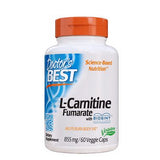 Doctors Best, L-Carnitine Fumarate featuring Sigma Tau Carnitine, 855 mg, 60 Veggie Caps