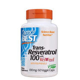 Doctors Best, Best Trans Resveratrol 100 Featuring Resvinol-25, 60 Veggie Caps