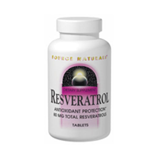 Resveratrol 60 Tabs By Source Naturals