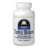 Triple Boron Advanced, With Calcium, 120 Caps By Source Naturals