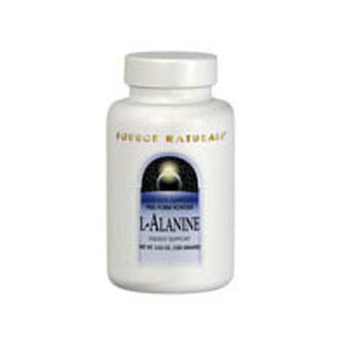 L-Alanine Powder 3.53 oz (100 gms) By Source Naturals