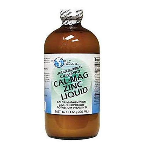 World Organics, Liquid Cal Mag Zinc, 16 oz