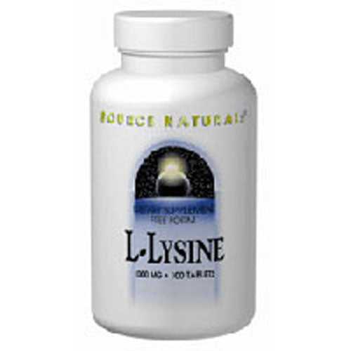 Source Naturals, L-Lysine, 500 MG, 50 Tabs