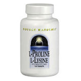 Source Naturals, L-Proline/L-Lysine, 275 mg, 60 Tabs