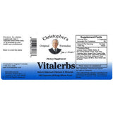 Dr. Christophers Formulas, Vitalerbs, 180 Vegicaps