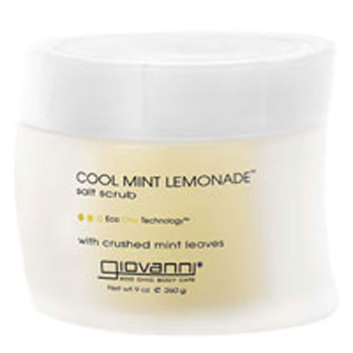 Mint Lemonade Cooling Salt Scrub 9 Oz By Giovanni Cosmetics