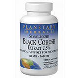 Planetary Herbals, Standardized Black Cohosh Extract 2.5, 90 Tabs