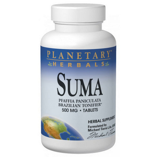 Planetary Herbals, Suma, 500 MG, 60 Tabs