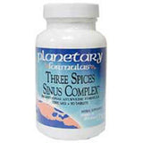 Planetary Herbals, Three Spices Sinus Support, 180 Tabs