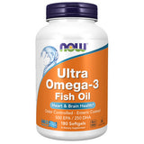 Now Foods, Ultra Omega -3, 180 Sgels