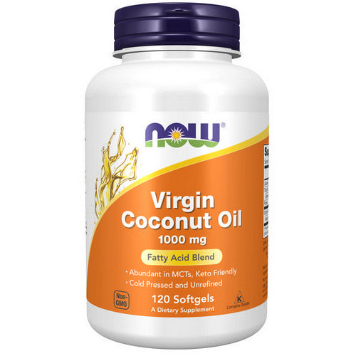 Virgin Coconut Oil 120 Softgels By Now Foods