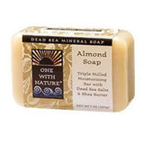 Almond Bar Soap Almond, 7 Oz By One with Nature