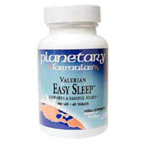 Valerian Easy Sleep 120 Tabs By Planetary Herbals