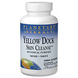 Planetary Herbals, Yellow Dock Skin Cleanse, 120 Tabs