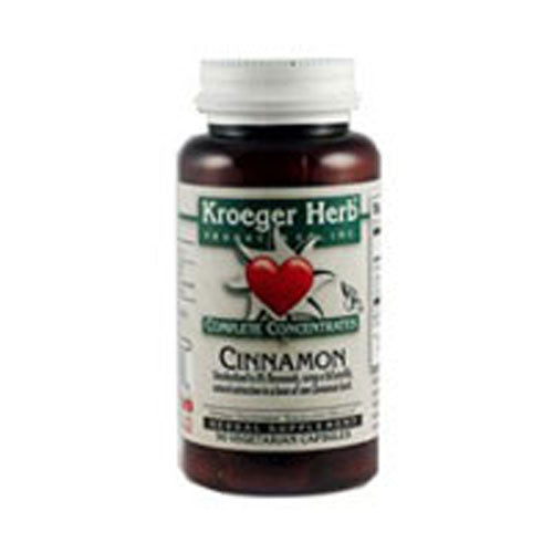 Cinnamon Complete Concentrates 90 Cap By Kroeger Herb