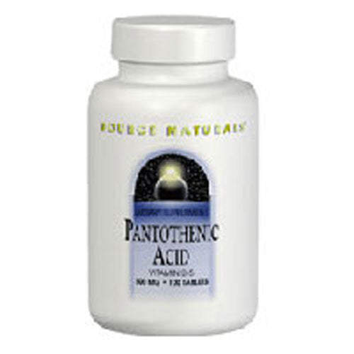 Pantothenic Acid 100 Tabs By Source Naturals