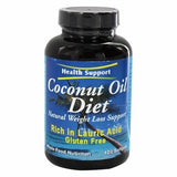 Health Support, Coconut Oil Diet, 120 Cap