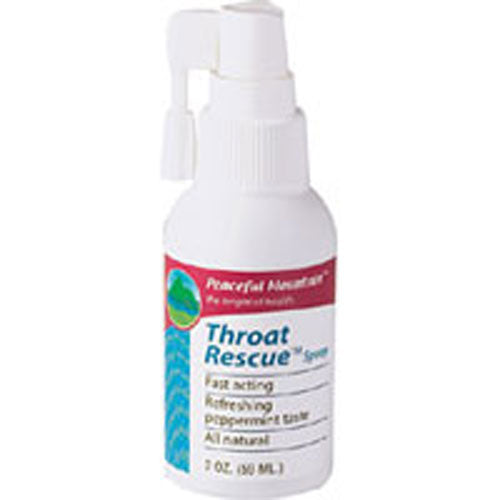 Throat Rescue 2 Oz By Peaceful Mountain