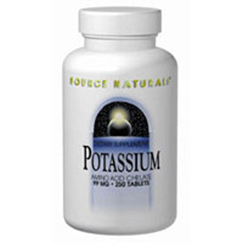 Potassium 100 Tabs By Source Naturals
