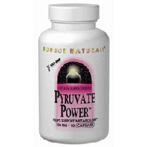 Source Naturals, Pyruvate Power, 750 MG, 60 Caps