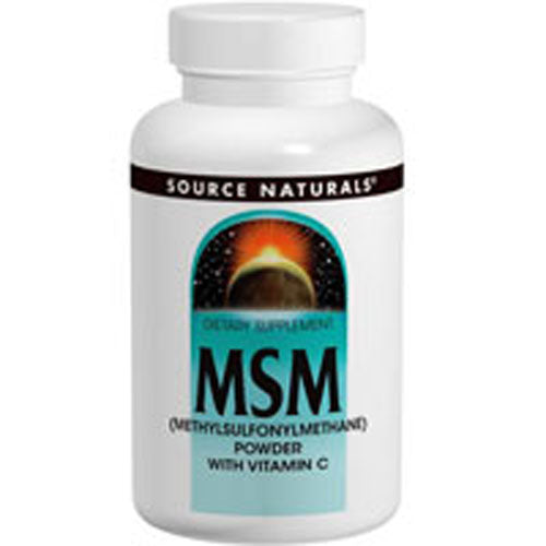 Source Naturals, MSM with Vitamin C, 4 oz