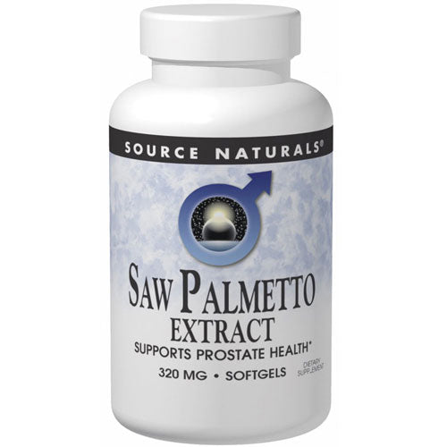 Saw Palmetto Extract 60 Softgels By Source Naturals