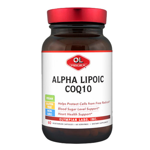 Olympian Labs, Alpha Lipoic CoQ10, 200 mg, 60 caps