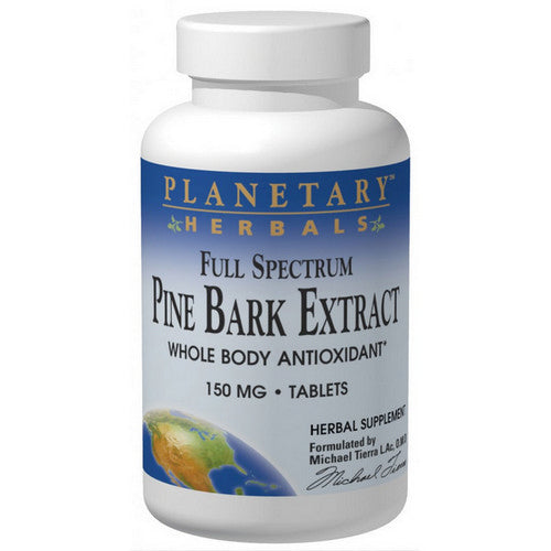 Planetary Herbals, Full Spectrum Pine Bark Extract, 150mg, 30 tabs