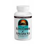 Acetyl L-Carnitine & Alpha-Lipoic Acid 240 tabs By Source Naturals